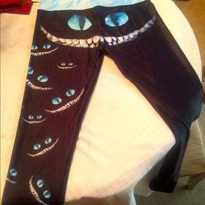 Lotus Mad Here Leggings 4XL Alice in Wonderland